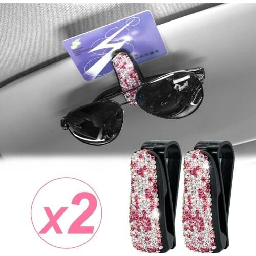 Car Sunglasses Clip Card Holder Glasses Parts Replacement Ticket Holder