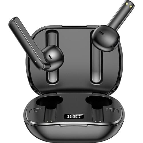 D9 TWS Wireless Bluetooth Earphone V5.0 Stereo Digital Display Bluetooth Headphone Touch Control Noise Reduction Mini Earphones