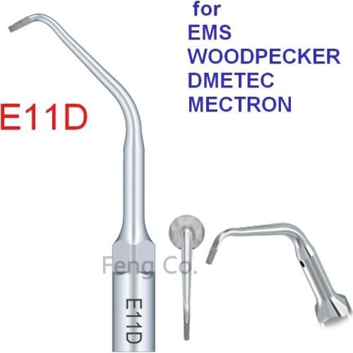E11D Ultrasonic Scaler Tips Endo Perio Dental Scaling fit EMS Woodpecker Handpiece Dentistry Instrument
