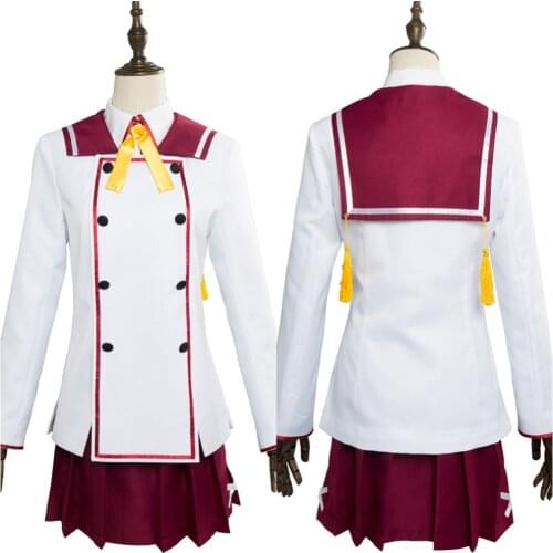 HISTOYE Cosplay Costume The Animation Toji no Miko Costume Eto Kenami Cosplay Clothing for Women Halloween Costume Party