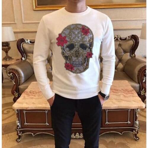 2021 Men Turtleneck Sweater Winter Warm Knitted Mens Sweater Slim Solid Black High quality Pullover Sweater Mens Clothing