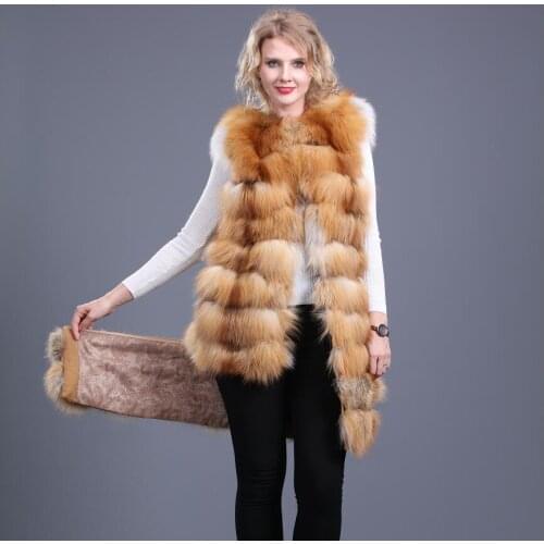 New Leather Grass Vest Animal Fur Lady Light Vest Warm Fashion Street Pretty Woman