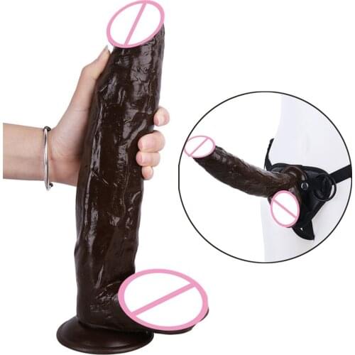 Huge Penis Strap on Realistic Dildo for Woman Couples Big Dildo Dick Strapon Dildo Panties for Lesbian Gay Faloimitator Sex Toy