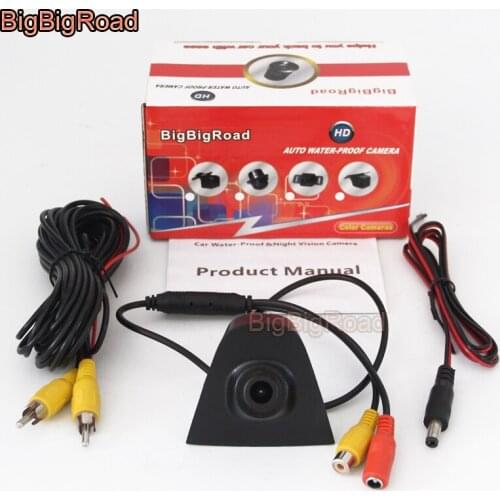 BigBigRoad Car Front Grille View Camera For Honda Accord 9 MK9 MK8 MK7 2012 2013 2014 2015 2016 2017