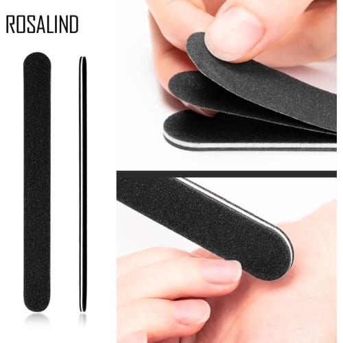 ROSALIND Tear Off Nail Files Polish Tools Grinding For Nails Salon Manicure Art Buffering 4 Strips Peel Off Pedicure Nail Care