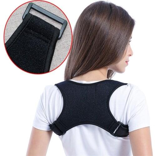 New Upper Back Posture Corrector Clavicle Support Corrector Back Straight Shoulders Brace Strap Corrector 1PCS