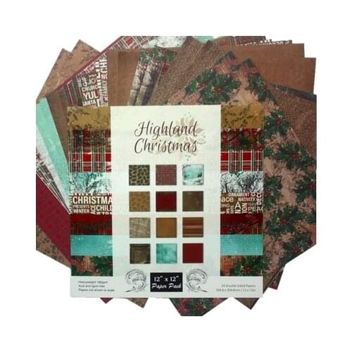 12inch 24sheets celebrate Christmas Scrapbooking Pads Paper Origami Art Background Paper DIY Card Making gift wrapping Home deco
