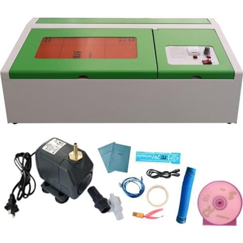 40W CO2 USB Laser Engraving Machine 300x200mm Laser Engraver Laser Cutter WoodWorking Crafts Good