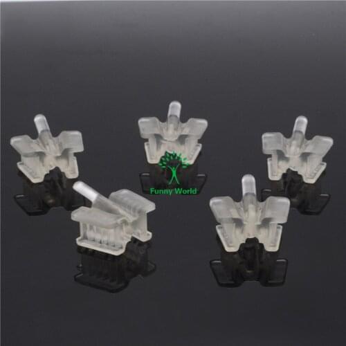 5Pcs Large Size Dental Silicone Mouth Prop Support Holding Saliva Ejector Suction Tip New