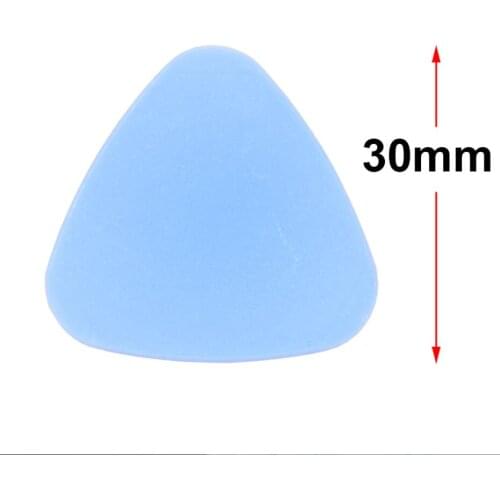 6000pcs/lot Blue Plastic Trilateral Pry Tool Guitar Pick Separate Picks Phone Screen Open Shell Tools for iPhone Huawei Repair