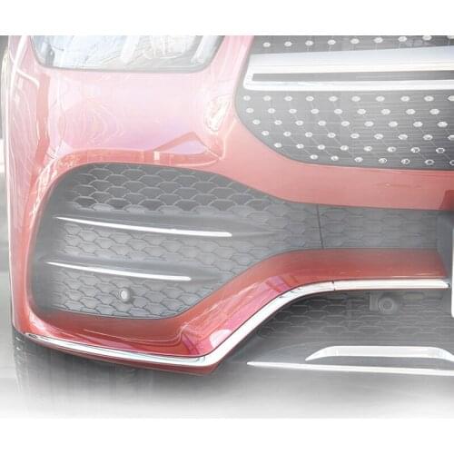 Automotive Parts And Mercedes Accessories Front Bumper Trim Chrome Molding For Benz W167 GLE 2020 2021