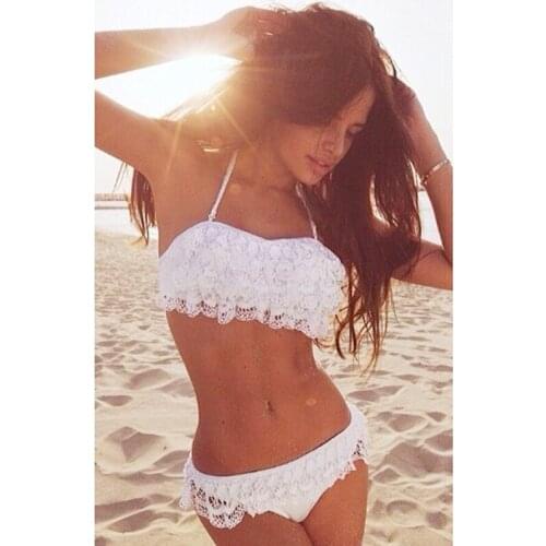 Bigsweety Black And White Swimwear