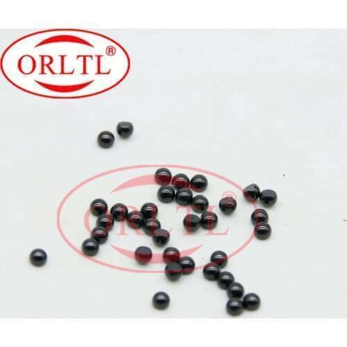 For denso sealing ball injector Common Rail Injector Spare Parts Hemisphere Balls OR1007 Injection Black Half Ball 5PCS / Bag