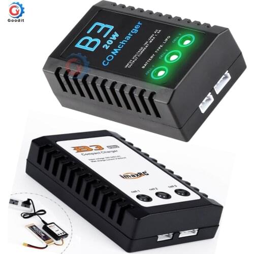 110-240V AC Compact Balance Charger For iMaxRC iMax B3 LiPo Battery Balance Power Compact Charger For RC Helicopter Airplane