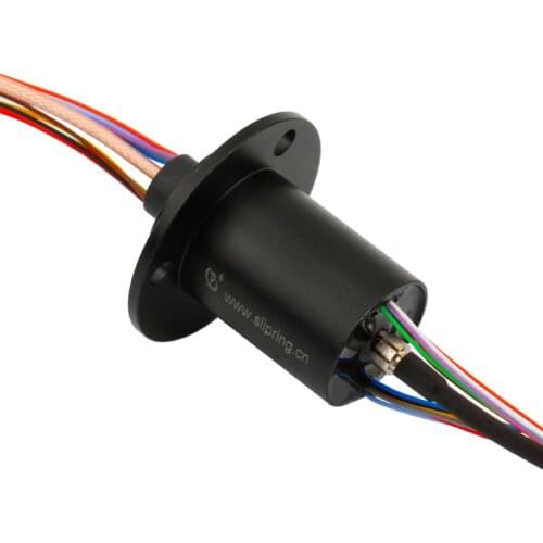 Slip Ring RF Coaxial High Frequency Signal Coaxial Connector Power Transmitting Compatible With Data Bus Protocols