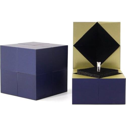 Proposing Marriage Magic Cube Ring Box Wedding Ring Box Valentines Day Gift Creative Jewelry Box Storage Jewellery Organizer