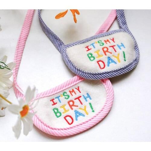 Cute Pet Birthday Saliva Bibs Dog Collar Letter Print Dog Scarf Dog Necklace Pet Supplies Dog Accessories Cat Product