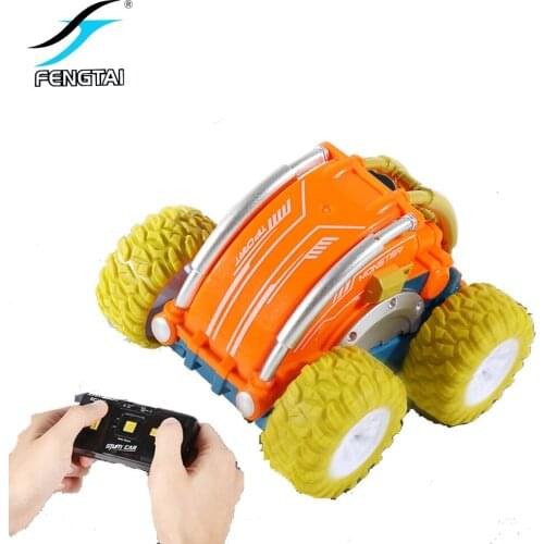 The New Mini RC Drifting Double-sided Stunt Car Reptile Tumbler 360-degree Flip Remote Control Childrens Toy Car