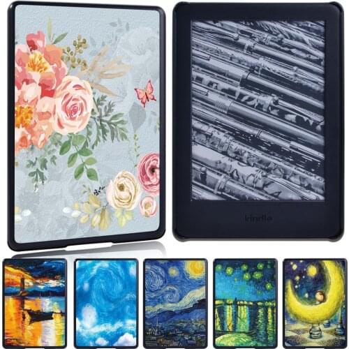 For Amazon Kindle (10th/8th Gen)/Paperwhite(5th Gen/6th Gen/7th Gen/10th Gen) Anti-fall Slim Printing Series Tablet Case 6 Inch