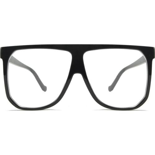 Veshion clear oversized glasses anti blue light women black transparent eyeglasses for men accessories drop shipping