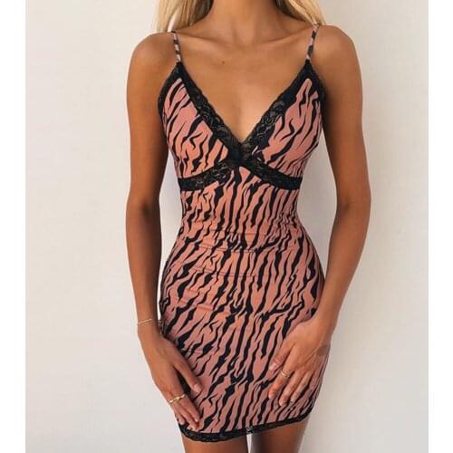 Women V Neck Aesthetics Lace Cami Mini Dress Autumn Summer Dress Moda Mujer Sleeveless Vintage Y2K Mini Dress