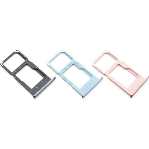 10 pcs/lot New For Huawei P Smart 2019 / honor 10 lite SIM Card Tray Slot Holder Adapter Accessories Replacement Parts