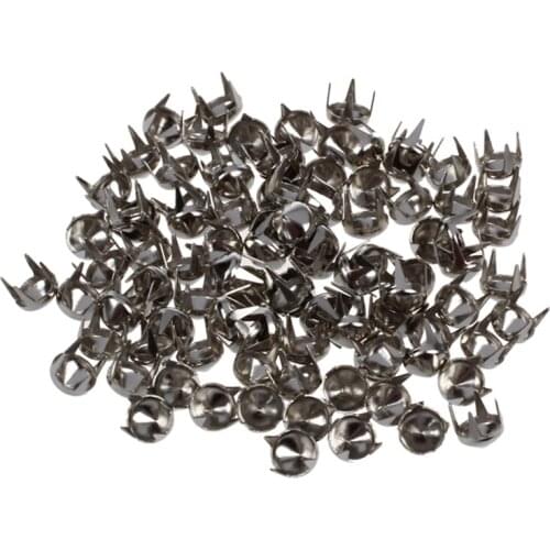 100 pcs Pyramids Rivets Gothic Punk Rivets Silver