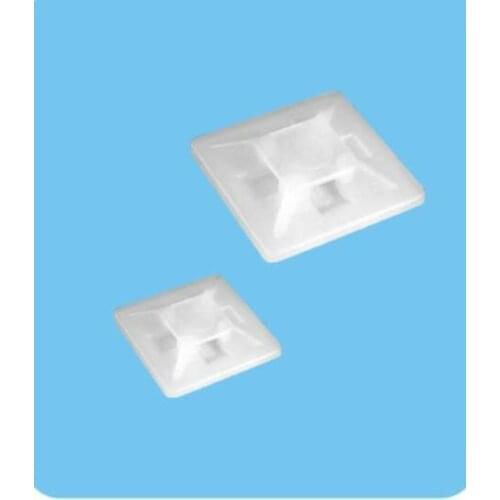 448 nylon Tie Mount Model: HC-100 L*W*H:12.5*12.5*3.2MM Tie hole:3.5mm cable clamp free shipping