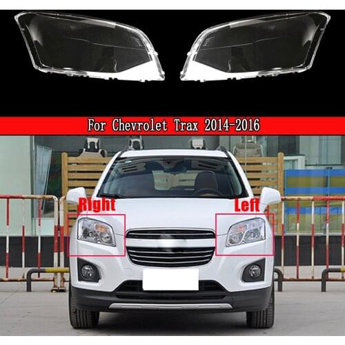Car Front Headlight Glass Headlamps Transparent Lampshade Lamp Shell For Chevrolet Trax 2014-2016 Glass Lampcover Caps