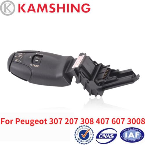 CAPQX For Peugeot 307 207 308 407 607 3008 Auto steering wheel cruise control switch Wheel Control cruise control Button