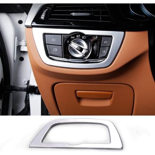 For BMW G30 G38 5 series High quality ABS Interior fog lights decorative covers sticker Accessories