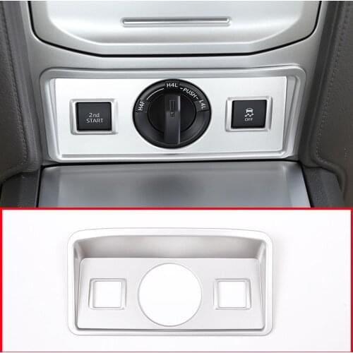 For Toyota Land Cruiser Prado FJ150 150 2010-2018 ABS Four-wheel Drive Adjustment Switch Panel Cover Trim Accessories