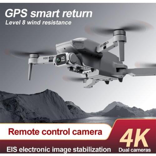 Spnergo K80 Air2s 4k 3000mAh Brushless GPS UAV Super Long Endurance Drone Indoor Optical Flow Fixed Point Low Power Return