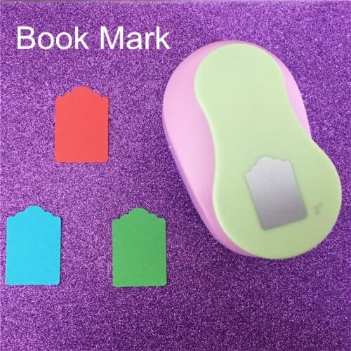 Free Ship 4.3cm Book mark shaped paper/foam hole puncher for greet card handmade DIY scrapbook bookmarks craft punch machine
