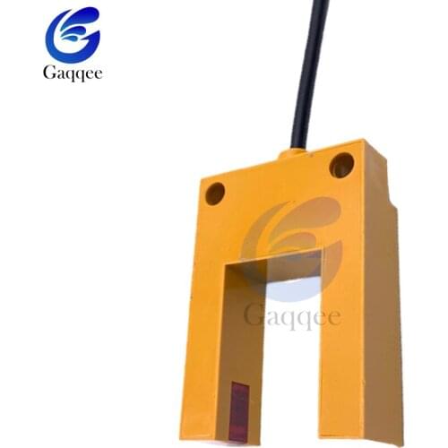 E3S-GS30E4 slot type photoelectric switch U-type DC three wire NPN normally open infrared sensor