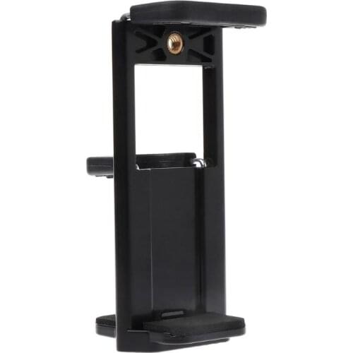 H7JF Tripod Mount Clamp 1/4'' Thread Stand Tablet Phone Holder Bracket Adjustable Extendable Adapter for Apple