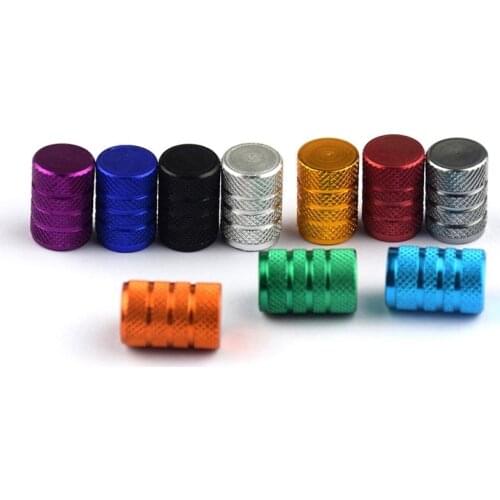 Aluminum Alloy Car Tire Valve Cover Wheel Air Protection Cap Car Accessories Nipple Caps Waterproof Car Wheel Tire Valve Caps