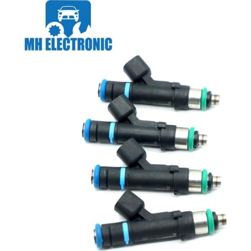 MH Electronic 4PCS/LOT 0280158020 53032701AA Fuel Injector Nozzle for Jeep Liberty Nitro Ram1500 for Dodge for Mitsubishi Raider