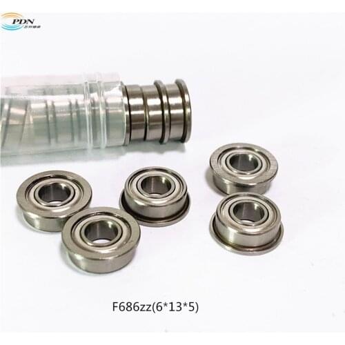 Miniature bearing F686zz Bearing with side guard Flange bearing 10PCS