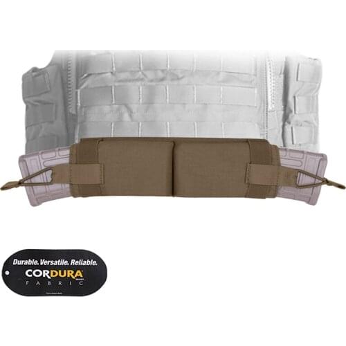 EMS M4 5.56 MOLLE Vest Hanging Side Pull Magazine Pouch Tactical Hook & Loop Shooting Hunting Magazine Holder Bag Coyote Brown