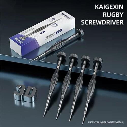 KGX 3D Rugby Precision Screwdriver Is Suitable For IPhone Android Mobile Phone Repair And Disassembly Bolt Driver Tool Kits