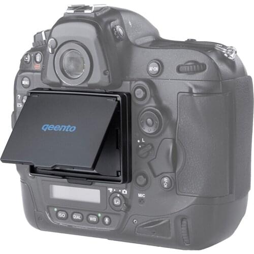 Qeento LCD Screen Protector Pop-up sun Shade lcd Hood Shield Cover for nikon D4 D4S Mirrorless Digital CAMERA FOR nikon D4 D4S