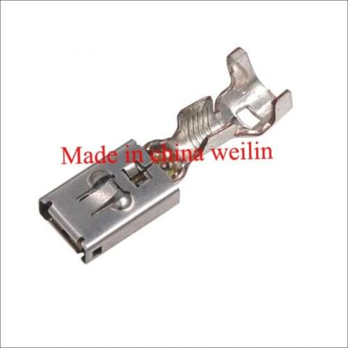 Terminal DJ6223-6.3C Male connector female wire connector AMP connector tyco Plugs socket Fuse box Wire harness Soft Jacket