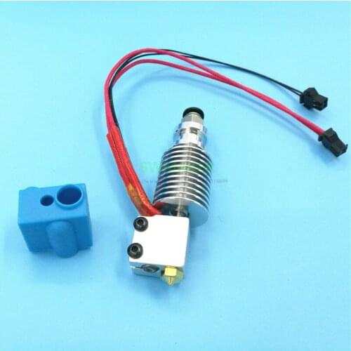 TEVO All metal bowden / direct hotend with blue Silicone Sock volcano nozzle for Little Monster 3D printer accessories