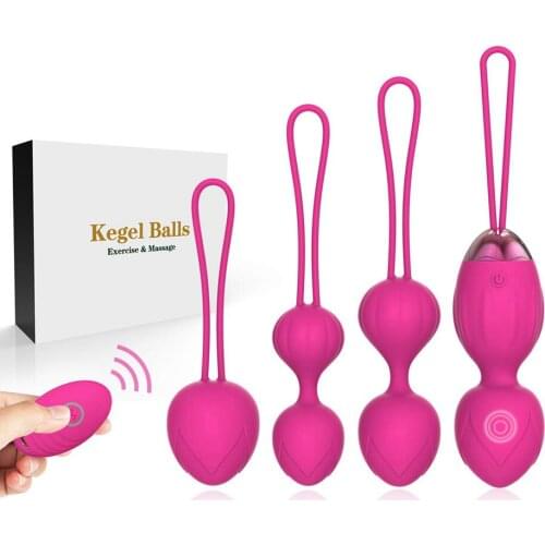 Vaginal Balls Vibrating Eggs Kegel Muscle Exerciser Ball Vagina Tighten Massage Geisha Ball Ben Wa Sex Toys For Woman Couples