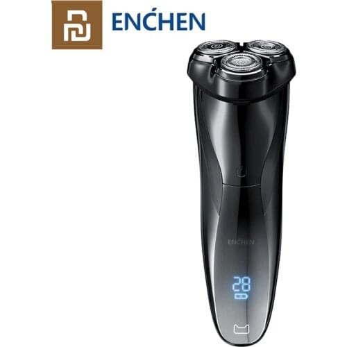 Youpin Enchen BlackStone 3 Electric Shaver 3D Triple Floating Blade Heads Shaving Razors Men Facial Beard Trimmer