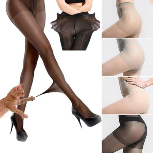 Women Summer Sexy Nylon Pantyhose Ladies 5D Tear Resistant Breathable Elastic Tights Slim Stockings High Waist Sun Protection