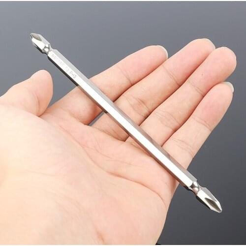 10pc Magnetic 150mm Ph2 Screwdriver Bits Long Phillips Impact Double Ended Screw Driver Bit For 1/4" Electric Hand Screwdriver