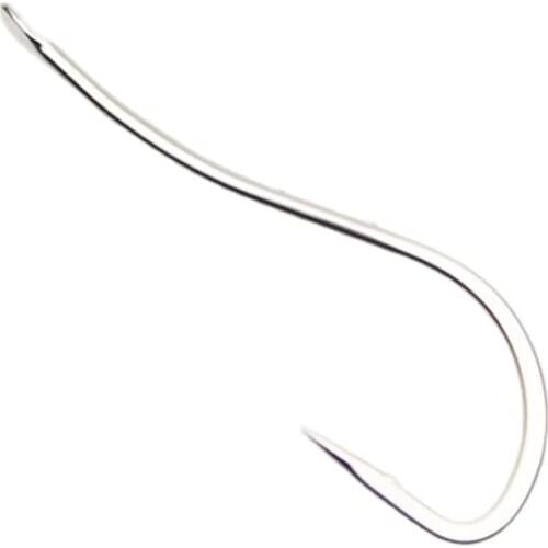 10pcs Bulk fishing hook with long barbed handle and double back barbed for worm for sea boat fishing