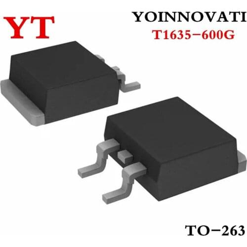 20 PCS T1635-600G TRIAC 600V 16A 35MA D2PAK TO-263